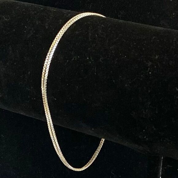 UY#x Italian Sterling 925 Silver Chain Necklace Sold - Picture 6 of 10